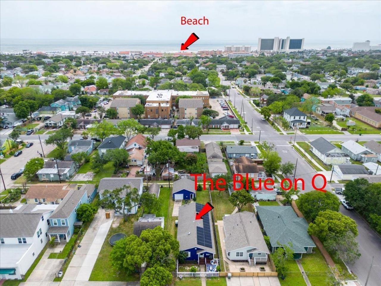 The Blue Oasis With Handicap Ramp Access Dog Friendly & Cowboy Pool Galveston Eksteriør bilde